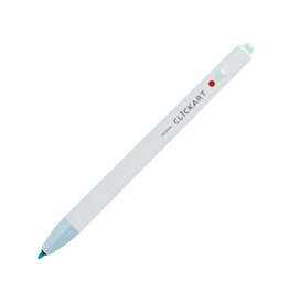 Zebra ClickArt Retractable Marker Pen, Powder Blue  (F)