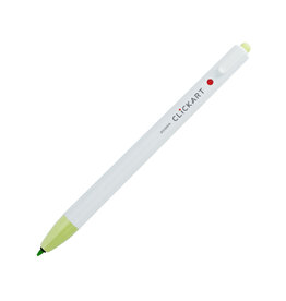 Zebra ClickArt Retractable Marker Pen, Lime  (F)