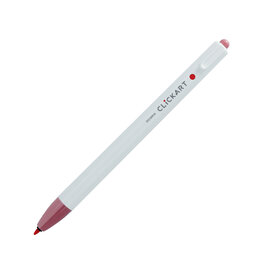 Zebra ClickArt Retractable Marker Pen, Pale Rose  (F)