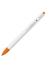 Zebra ClickArt Retractable Marker Pen, Orange (F) Zebra ClickArt Retractable Marker Pen, Orange (F)