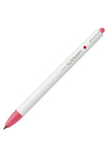 Zebra ClickArt Retractable Marker Pen, Baby Red (F) Zebra ClickArt Retractable Marker Pen, Baby Red (F)