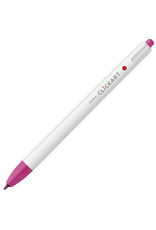 Zebra ClickArt Retractable Marker Pen, Cherry Pink (F) Zebra ClickArt Retractable Marker Pen, Cherry Pink (F)