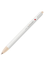 Zebra ClickArt Retractable Marker Pen, Pale Orange (F) Zebra ClickArt Retractable Marker Pen, Pale Orange (F)