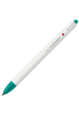 Zebra ClickArt Retractable Marker Pen, Blue Green (F) Zebra ClickArt Retractable Marker Pen, Blue Green (F)