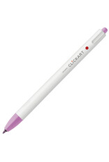 Zebra ClickArt Retractable Marker Pen, Lavender (F) Zebra ClickArt Retractable Marker Pen, Lavender (F)