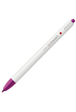Zebra ClickArt Retractable Marker Pen, Magenta (F)