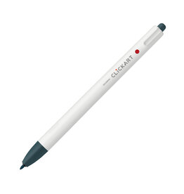 Zebra ClickArt Retractable Marker Pen, Smokey Blue (F)