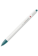 Zebra ClickArt Retractable Marker Pen, Turquoise Blue (F) Zebra ClickArt Retractable Marker Pen, Turquoise Blue (F)