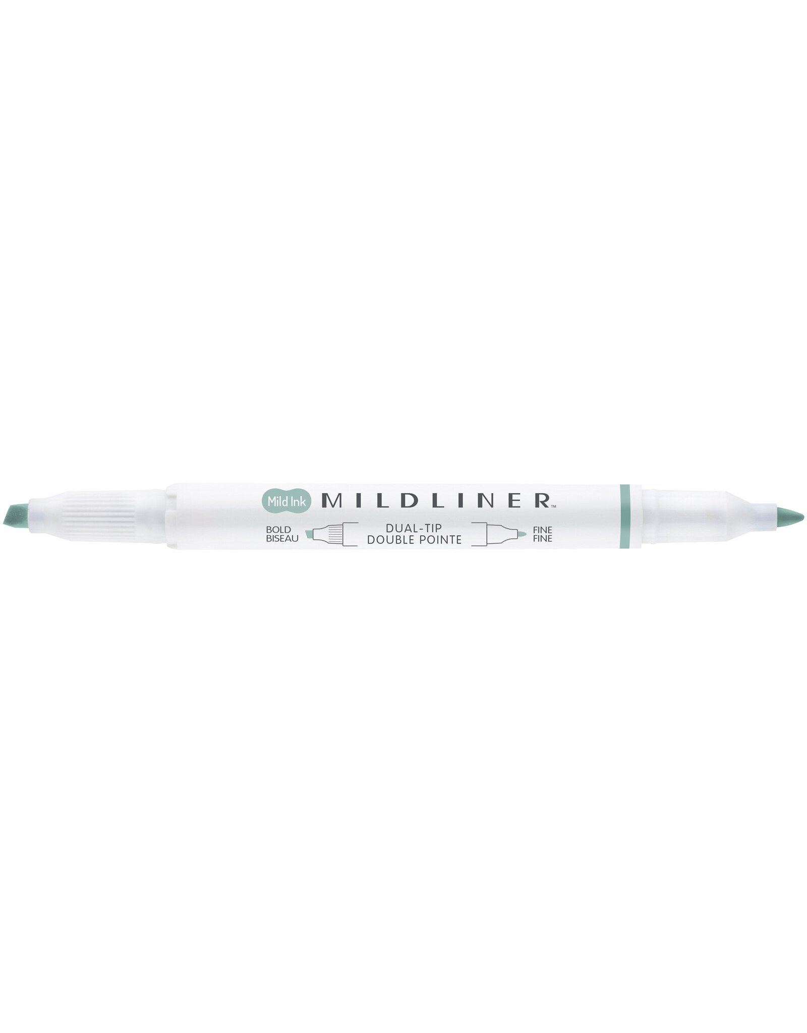 Zebra Mildliner Double Ended Highlighter, Mint