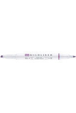 Zebra Mildliner Double Ended Highlighter, Iris