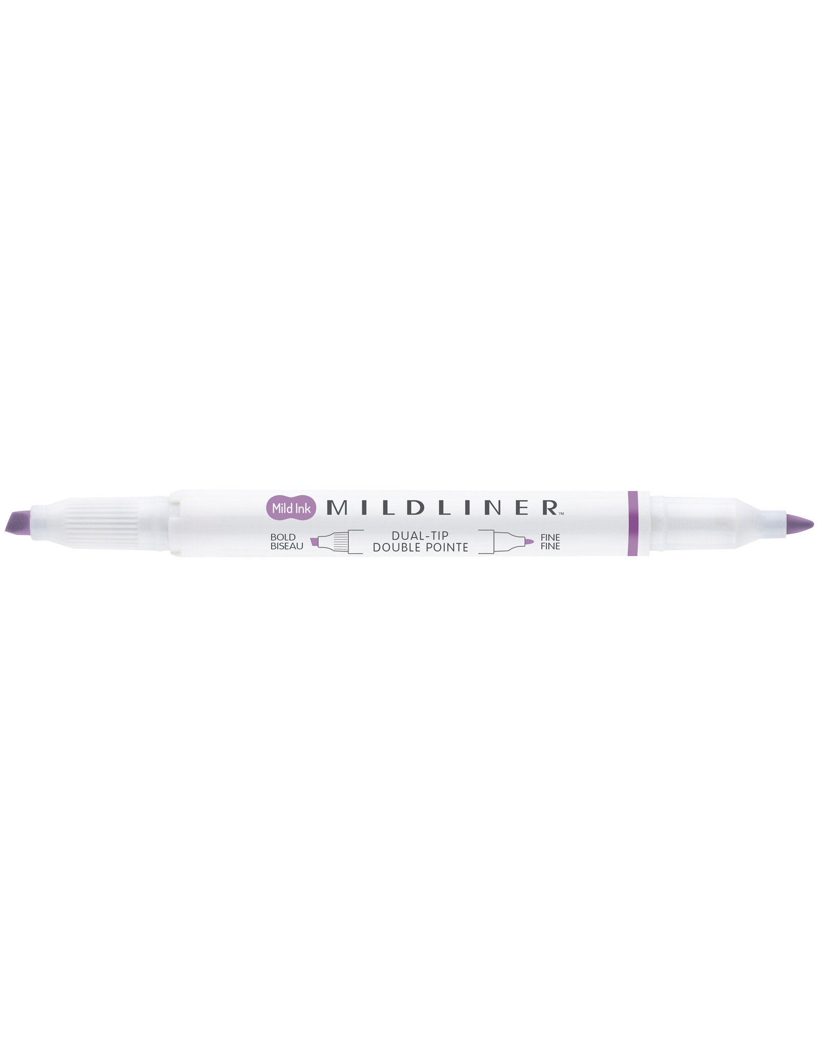Zebra Mildliner Double Ended Highlighter, Iris
