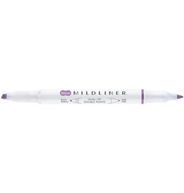 Zebra Mildliner Double Ended Highlighter, Iris