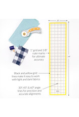 W.A. Portman Breman Precision 6x24" Quilting Rulers – Clear Acrylic Rulers for Quilting and Sewing for Left & Right-Handed Users W.A. Portman Breman Precision 6x24" Quilting Rulers – Clear Acrylic Rulers for Quilting and Sewing for Left & Right-Handed Users