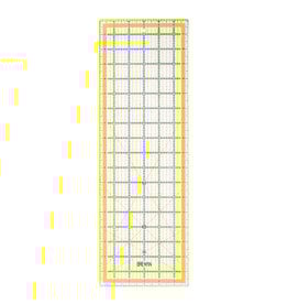 W.A. Portman Breman Precision 6x18" Quilting Rulers – Clear Acrylic Rulers for Quilting and Sewing for Left & Right-Handed Users