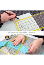 W.A. Portman Breman Precision 6x12" Quilting Rulers – Clear Acrylic Rulers for Quilting and Sewing for Left & Right-Handed Users W.A. Portman Breman Precision 6x12" Quilting Rulers – Clear Acrylic Rulers for Quilting and Sewing for Left & Right-Handed Users