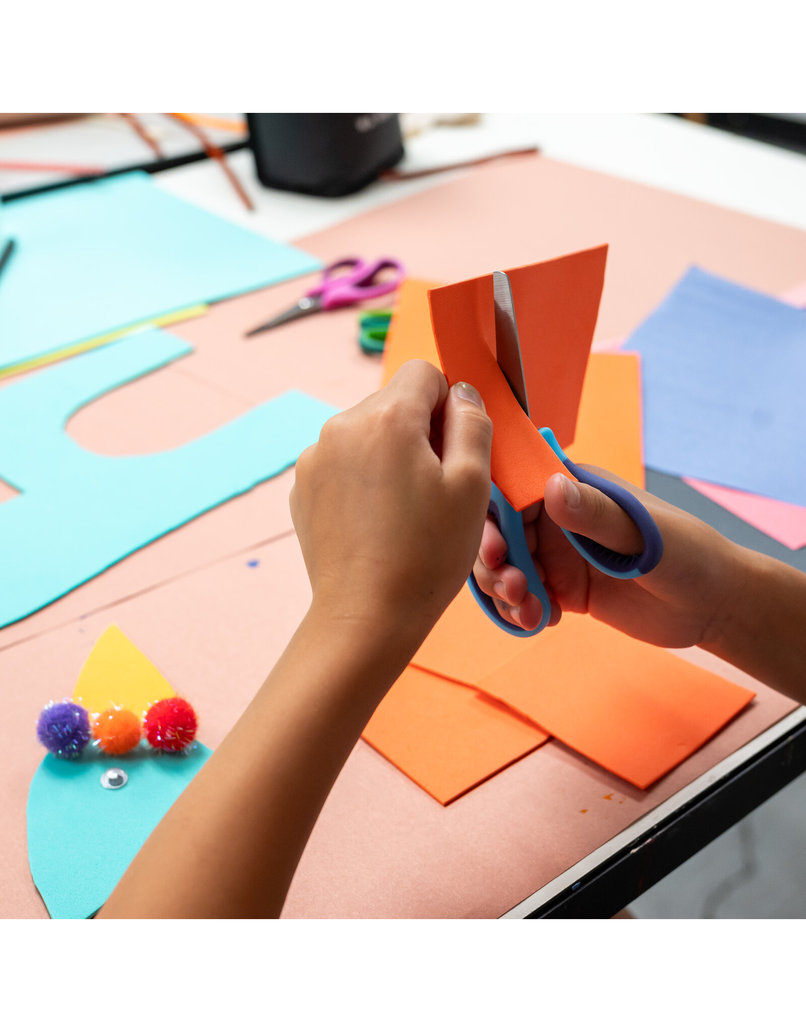 W.A. Portman WA Portman 24 Pack Blunt Scissors for Kids - 5" Blunt Tip Child Safety Scissors