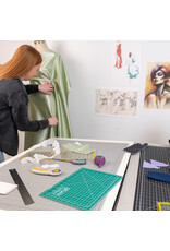 W.A. Portman WA Portman 18x24 Inch Self Healing Cutting Mat – 2-Sided 5-Ply PVC Green/Black Cutting Mats for Crafts with Non-Slip Surface & Precise Grid Lines