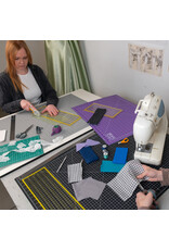 W.A. Portman WA Portman Fabric Cutter Wheel – 45mm Rotary Cutter for Fabric with Safety Lock & Comfort Grip Handle with 5 Extra Rotary Blades