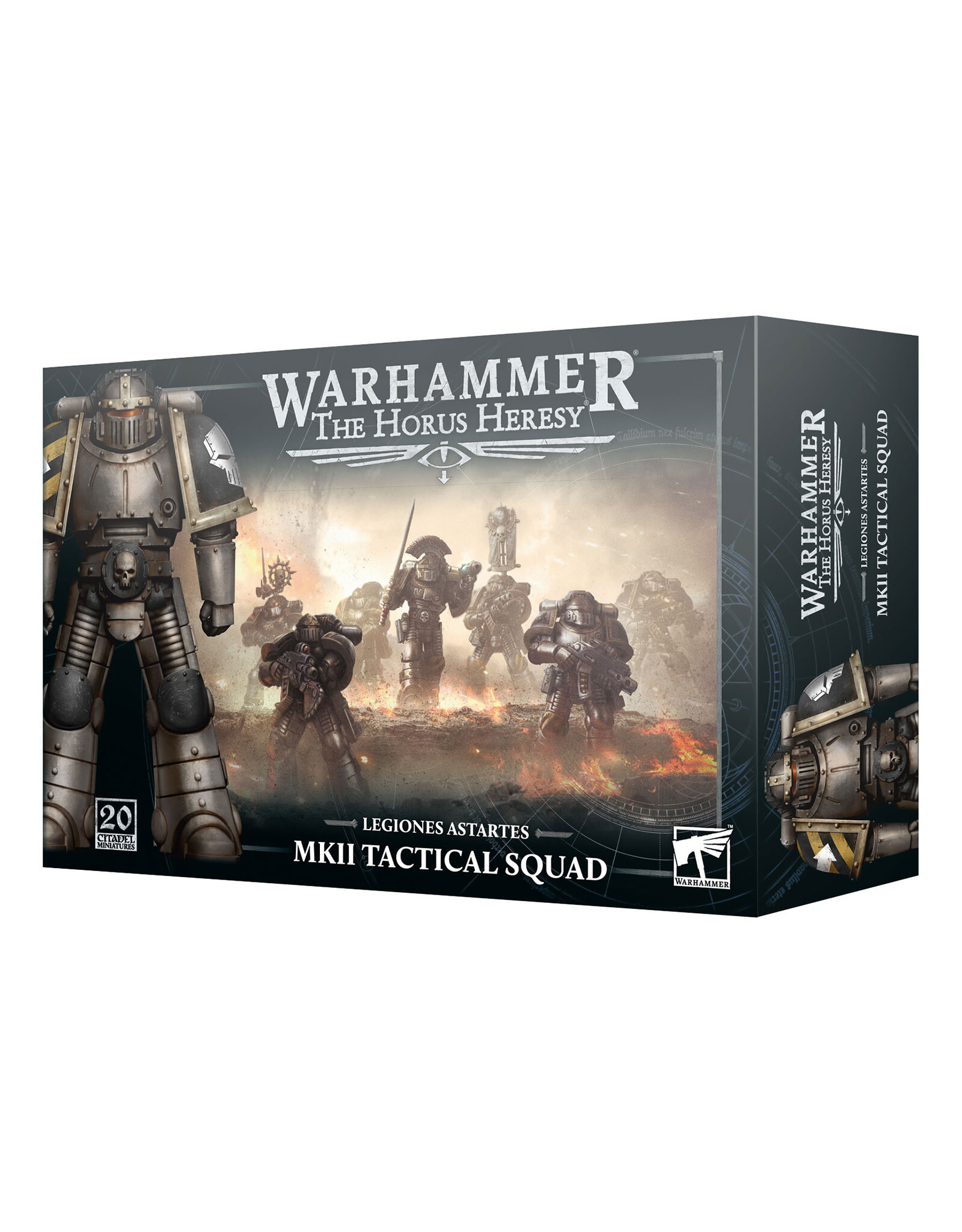 Games Workshop The Horus Heresy Legiones Astartes MKII Tactical Squad