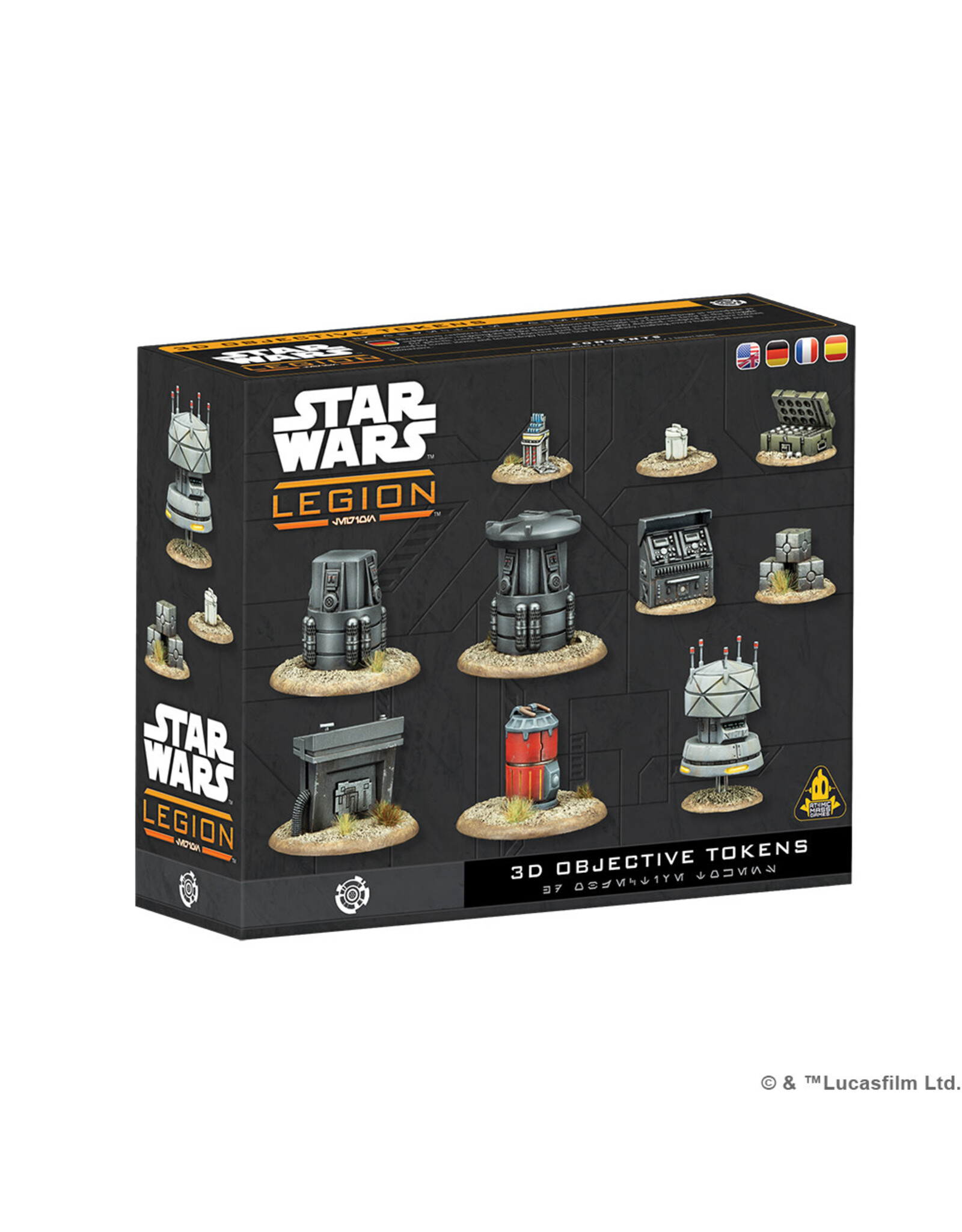 STAR WARS LEGION Star Wars Legion  3D Objective Tokens COMING SOON
