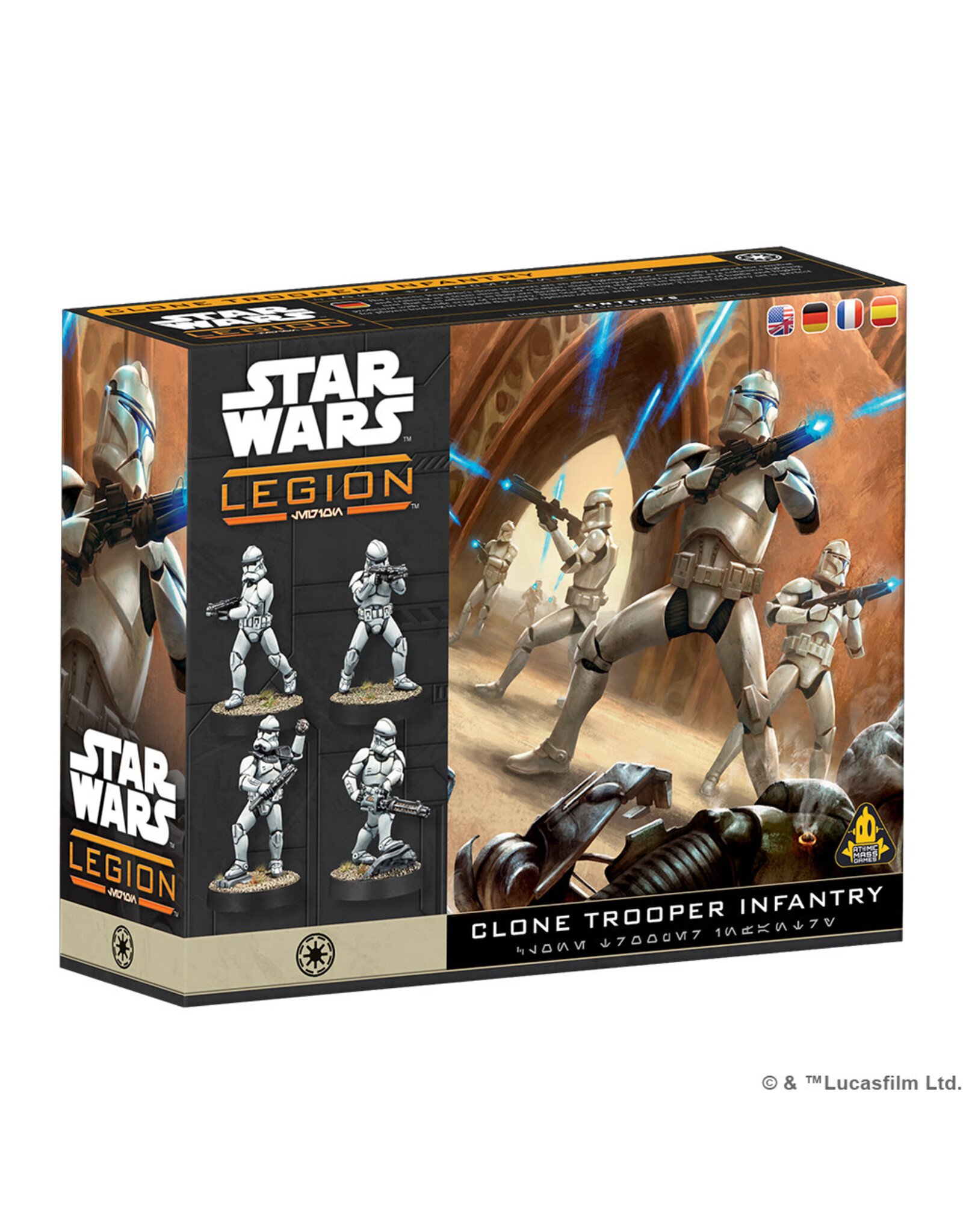 STAR WARS LEGION Star Wars Legion Clone Troopers Infantry COMING SOON