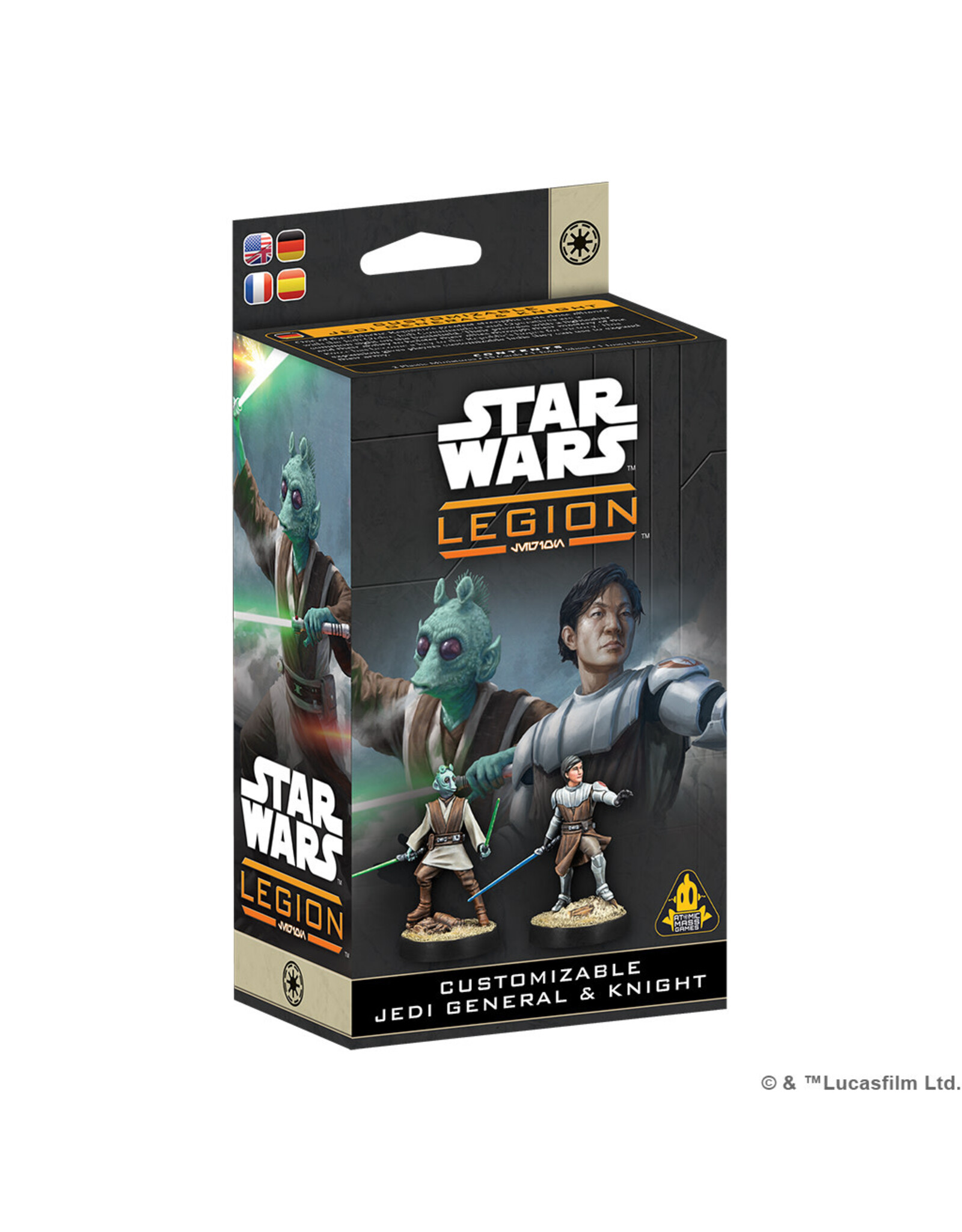 STAR WARS LEGION Star Wars Legion Customizable Jedi General and Knight COMING SOON