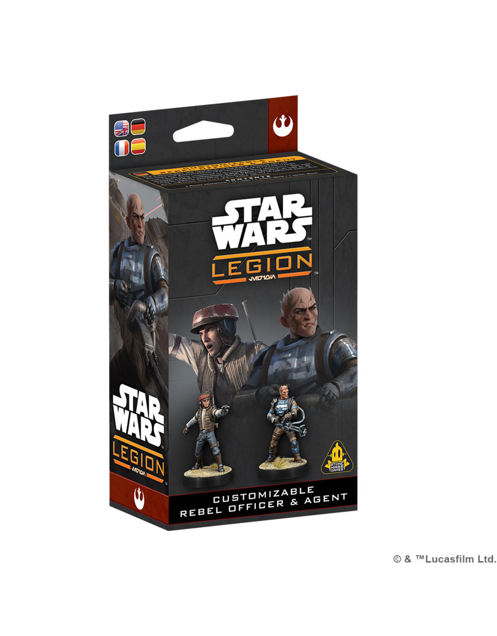 Games Workshop Star Wars Legion Customizable Rebel Officer & Agent