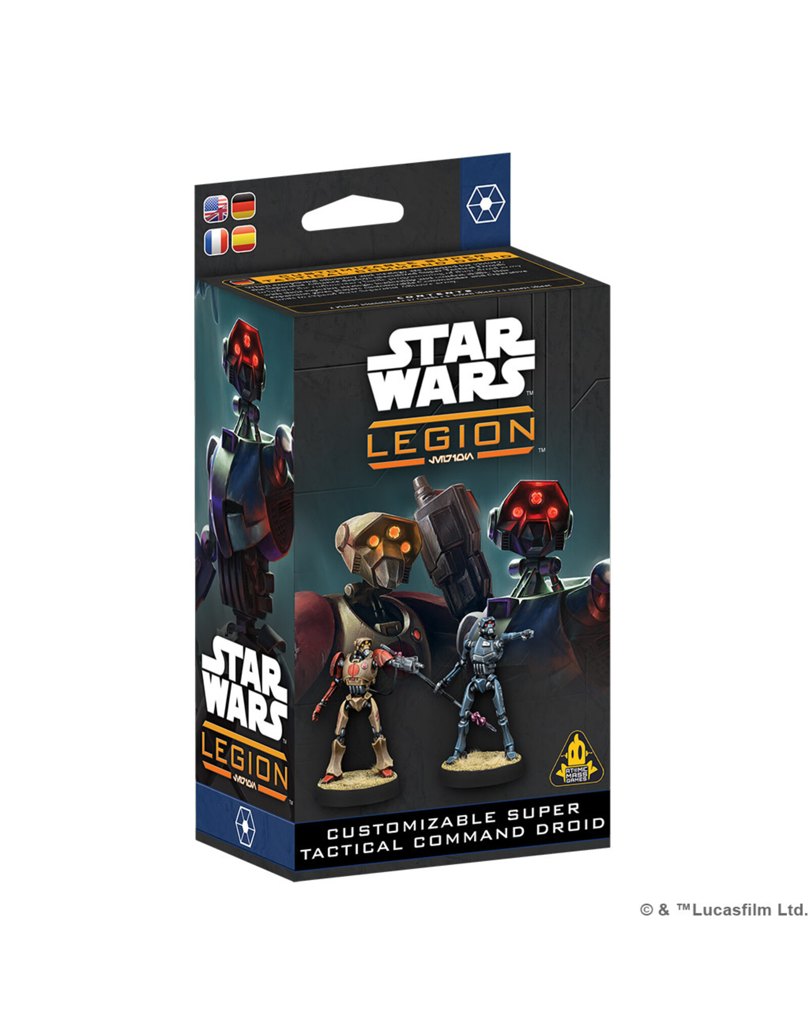 STAR WARS LEGION Star Wars Legion Customizable Super Tactical Command Droid