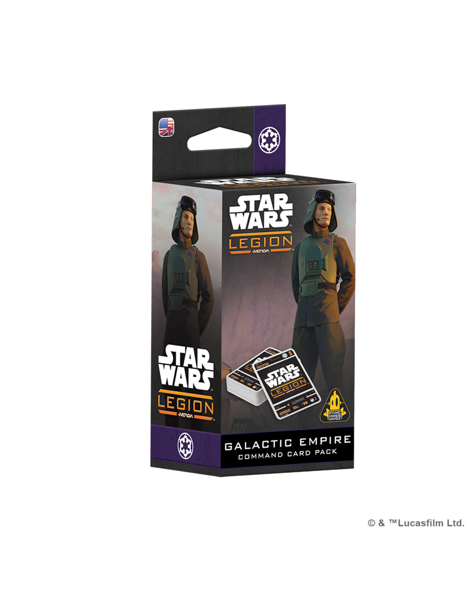 STAR WARS LEGION Star Wars Legion Galactic Empire Command Card Pack