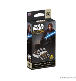 STAR WARS LEGION Star Wars Legion  Galactic Republic Command Card Pack