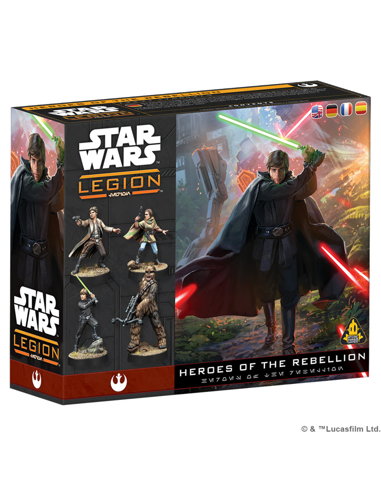 STAR WARS LEGION Star Wars Legion Heroes of the Rebellion Character Pack COMING SOON