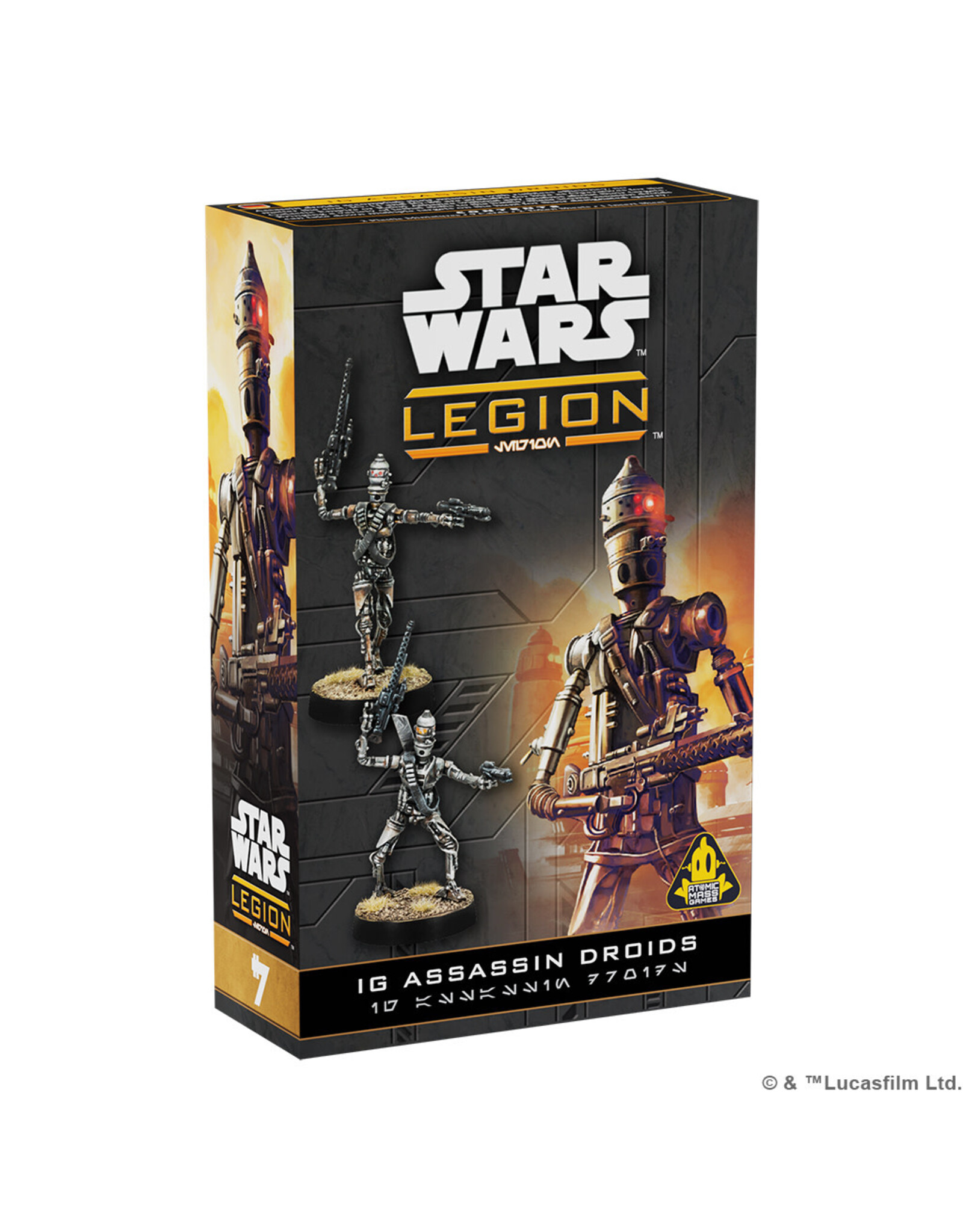 Asmodee Star Wars Legion  IG-Series Assassin Droids