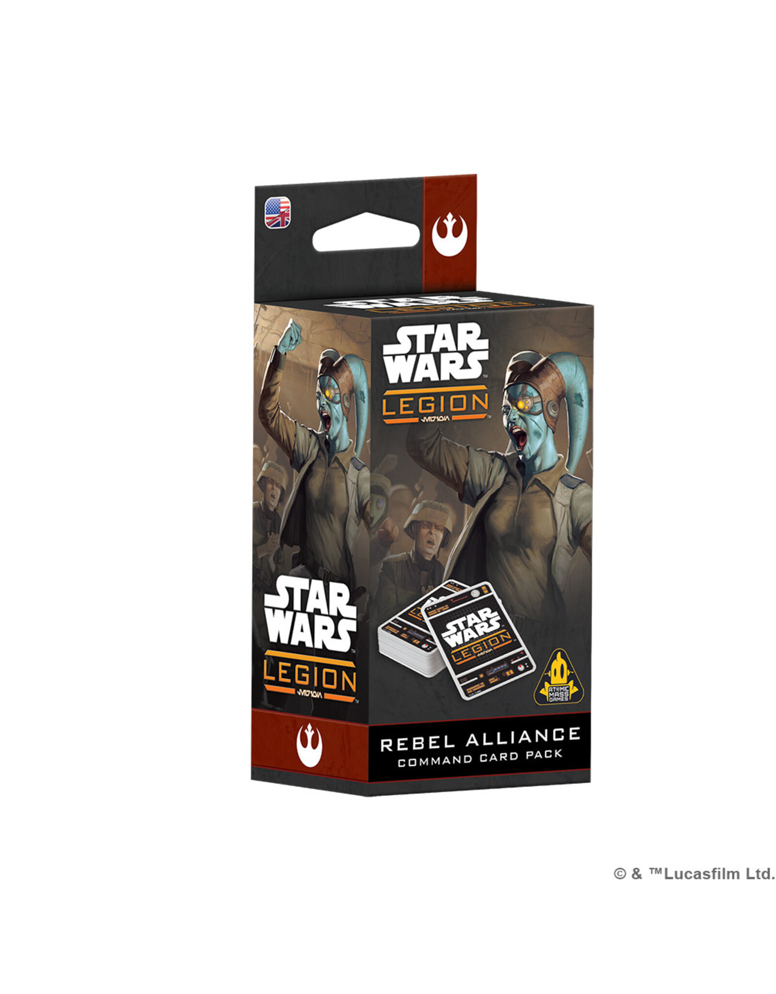 STAR WARS LEGION Star Wars Legion Rebel Alliance Command Card Pack
