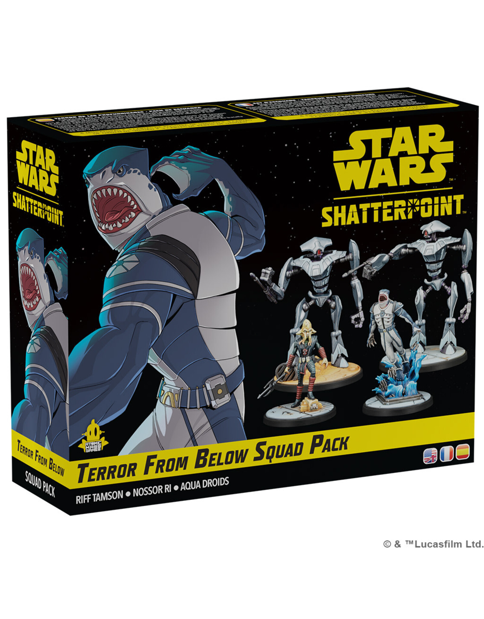 Star Wars Shatterpoint Star Wars Shatterpoint Terror From Below Squad Pack