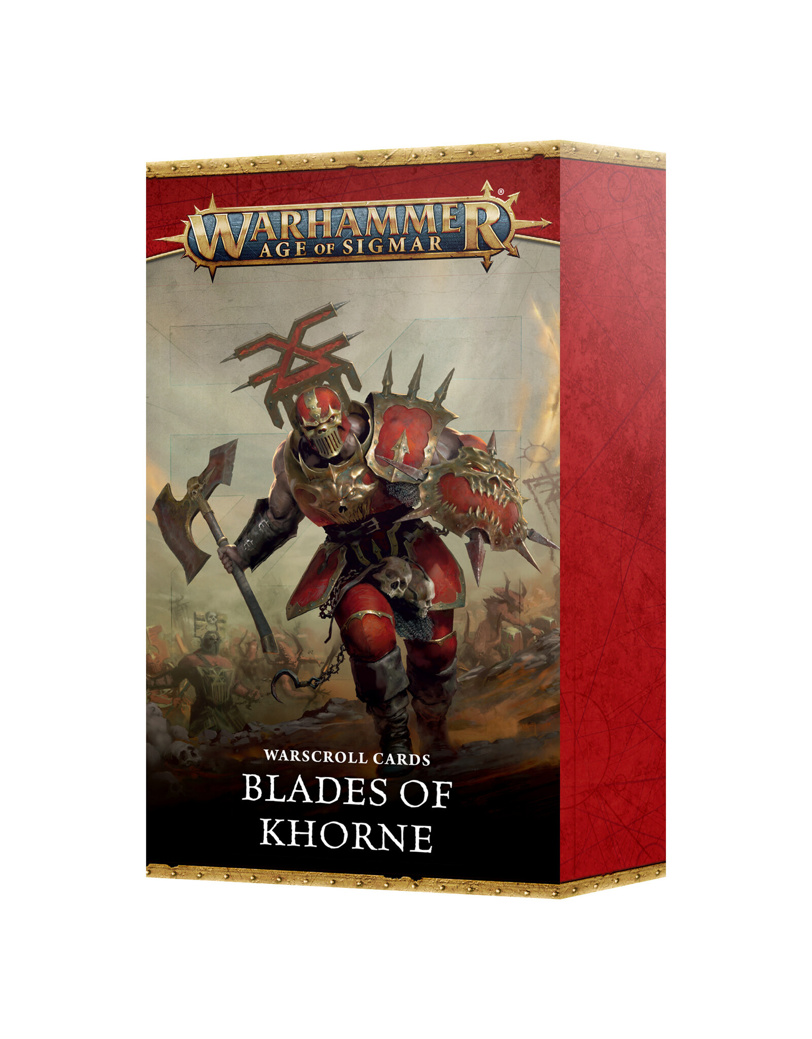 Games Workshop Warscroll Cards Blades Of Khorne