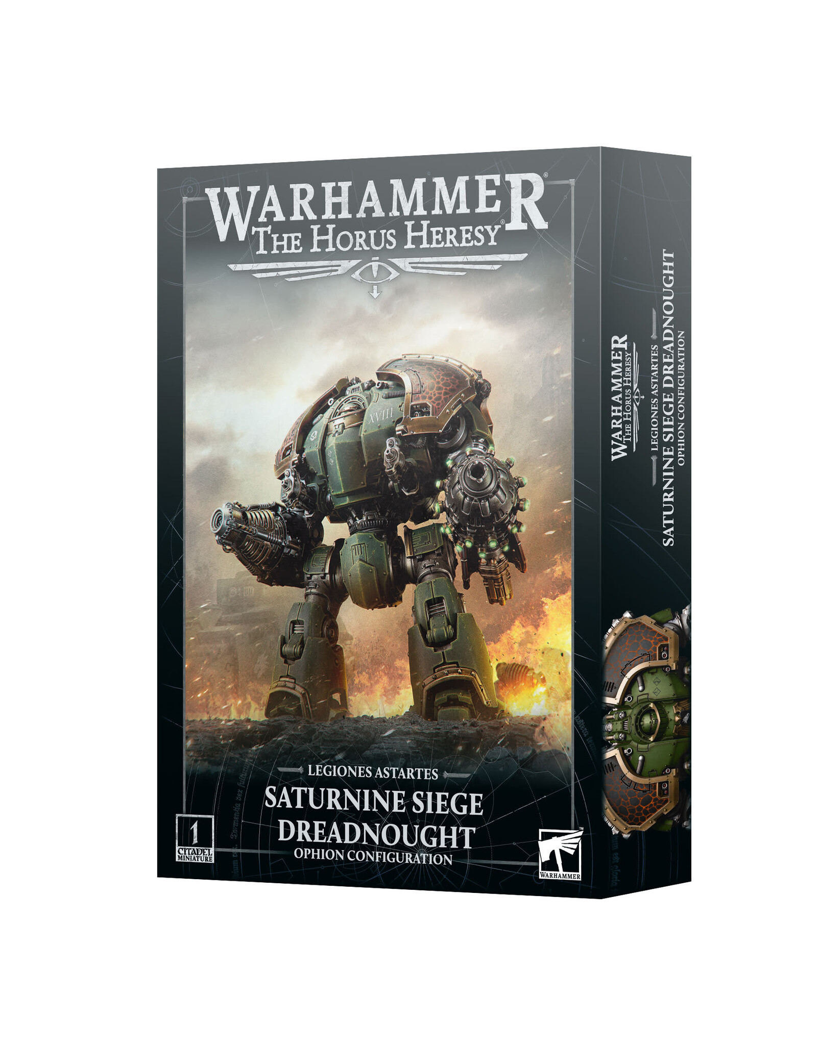 Games Workshop Legions Astartes Saturnine Siege Dreadnought Ophion Configuration