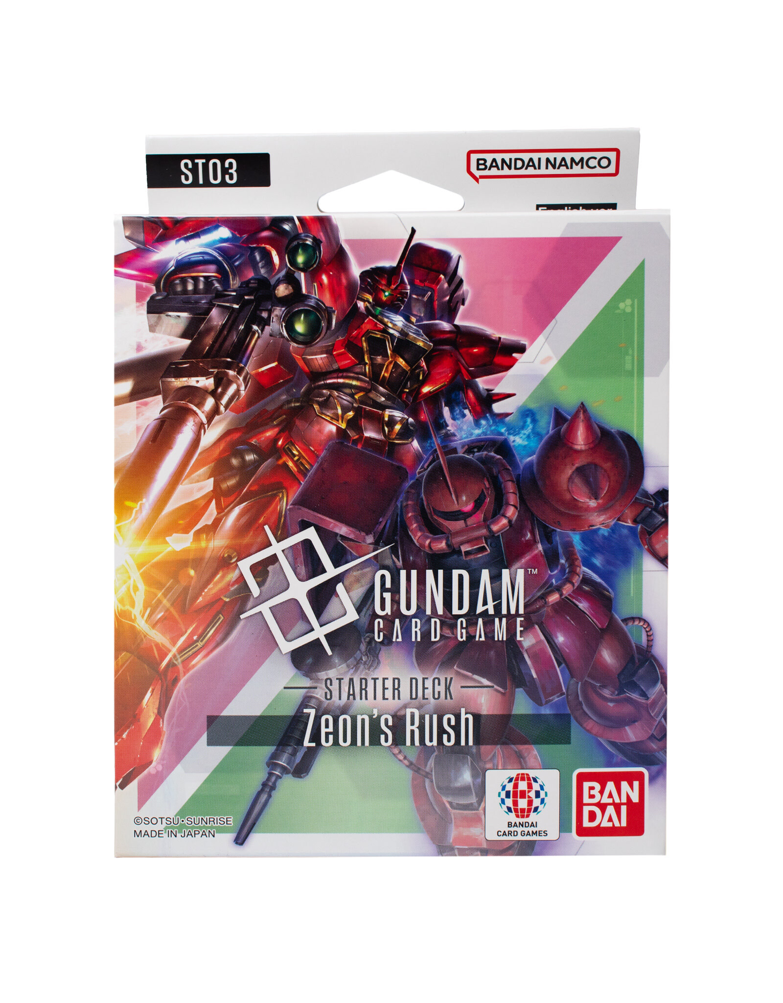 Bandi Gundam TCG Zeon`s Rush Starter Display