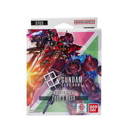 Bandi Gundam TCG Zeon`s Rush Starter Display