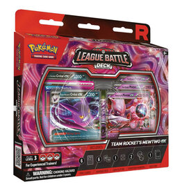 Pokémon Pokémon TCG Team Rocket's Mewtwo ex League Battle Deck COMING NOV 2025