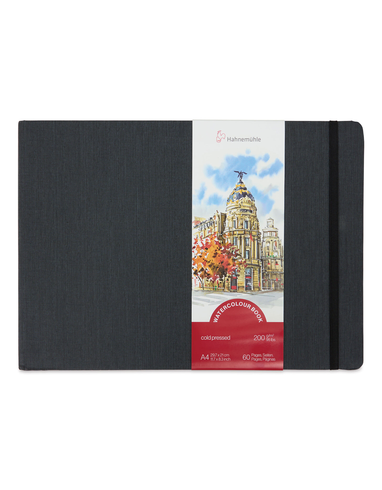 Hahnemuhle Hahnemuhle Watercolour Book, Landscape, 21cm x 30cm, (8 ¼” x 11 ¾”)