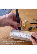 W.A. Portman WA Portman  3-Pack Metal Ruler Set - Metric Ruler Set - Metal Straight Edge W.A. Portman WA Portman  3-Pack Metal Ruler Set - Metric Ruler Set - Metal Straight Edge