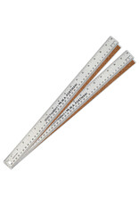 W.A. Portman WA Portman Metal Ruler 18 Inch Cork Back 2pk- Flexible & Non-Slip Stainless Steel Metal Ruler with Cork Backing W.A. Portman WA Portman Metal Ruler 18 Inch Cork Back 2pk- Flexible & Non-Slip Stainless Steel Metal Ruler with Cork Backing