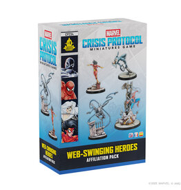 Marvel Crisis Protocol Marvel Crisis Protocol Web-Swinging Heroes Affiliation Pack COMING SEPT 26, 2025