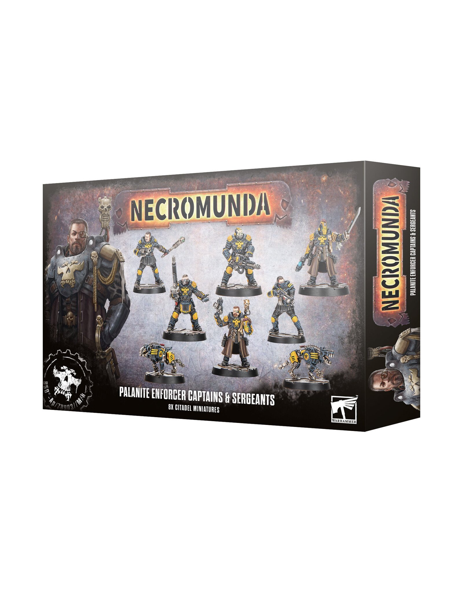Games Workshop Necromunda Palanite Enforcer Captains & Sergeants