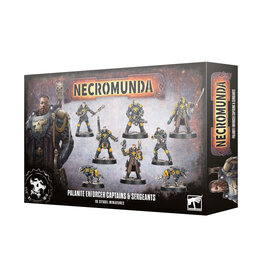 Games Workshop Necromunda Palanite Enforcer Captains & Sergeants
