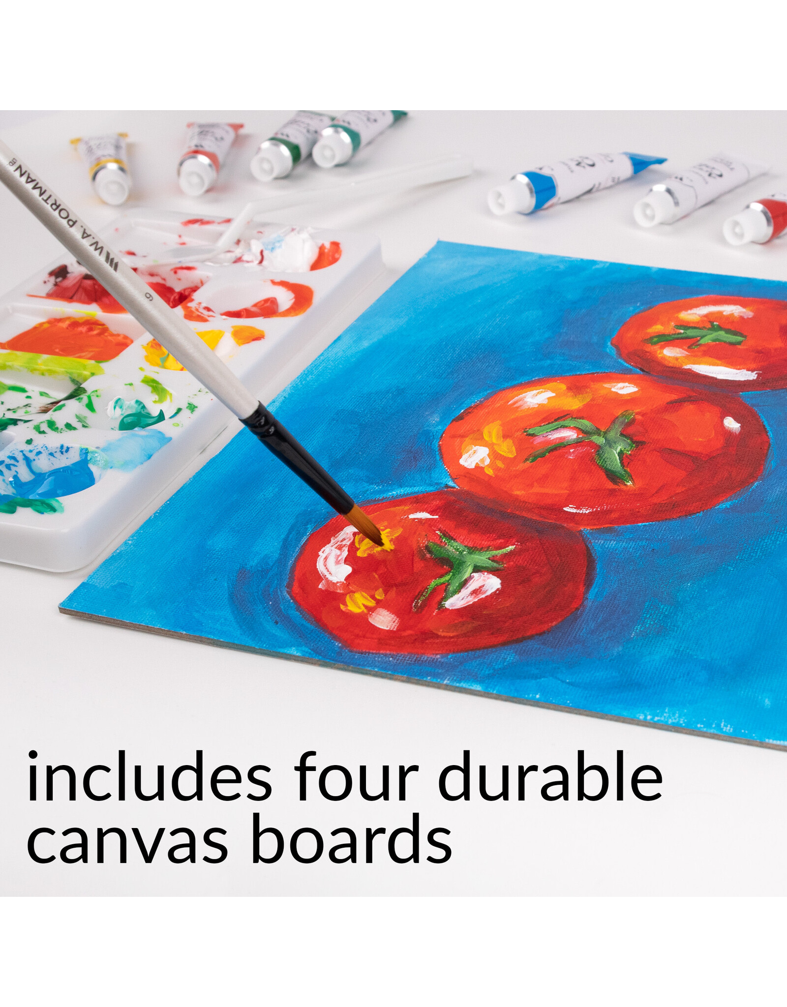 W.A. Portman WA Portman 44pc Acrylic Painting Kit