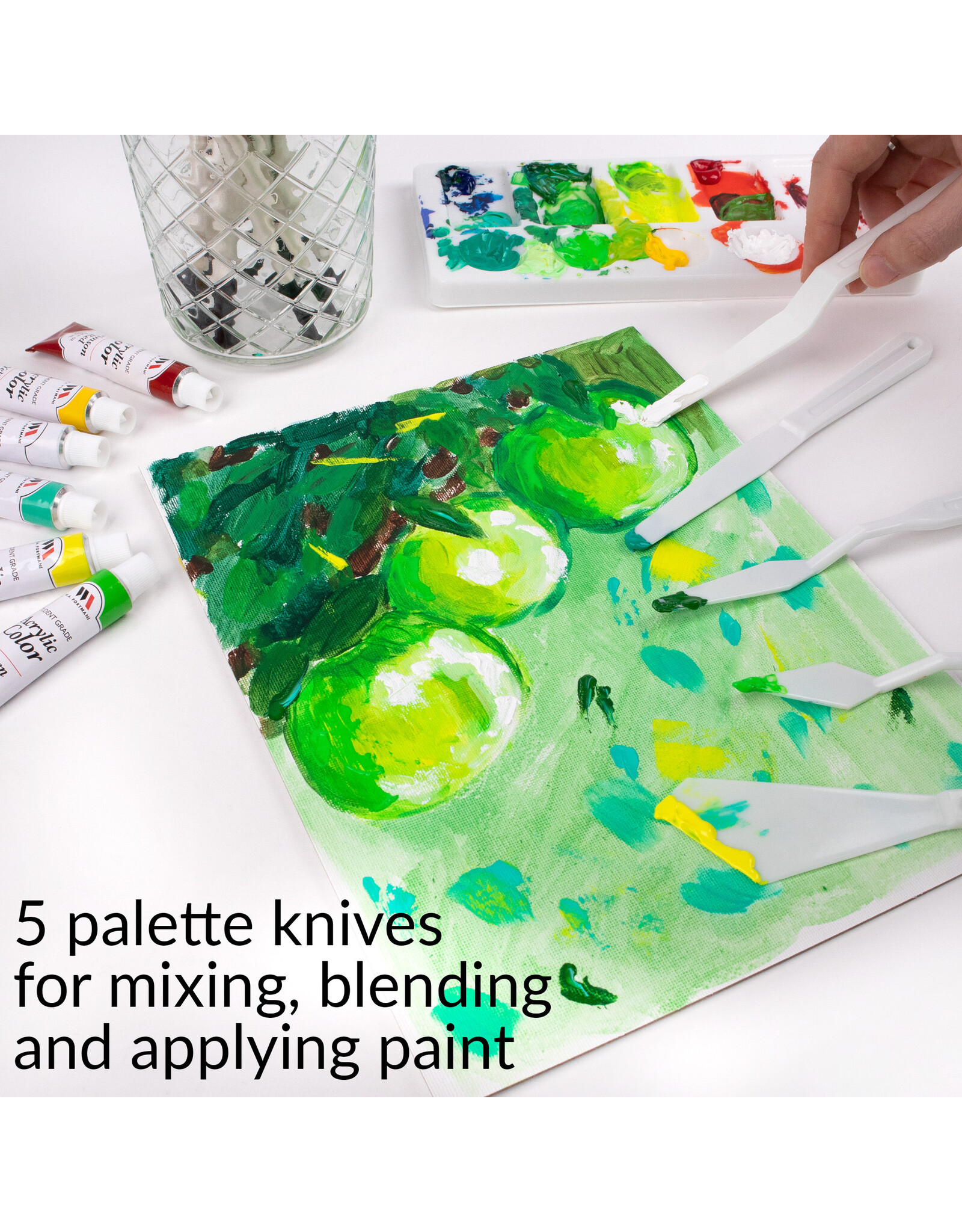 W.A. Portman WA Portman 44pc Acrylic Painting Kit