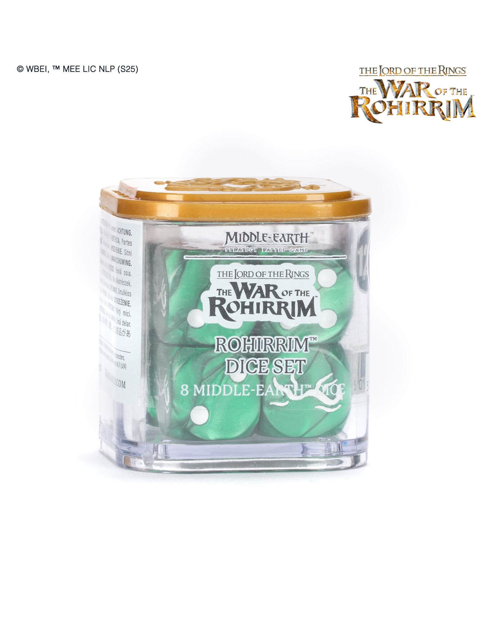 Games Workshop Middle Earth Strategy Battle Game Rohirrim Dice Set