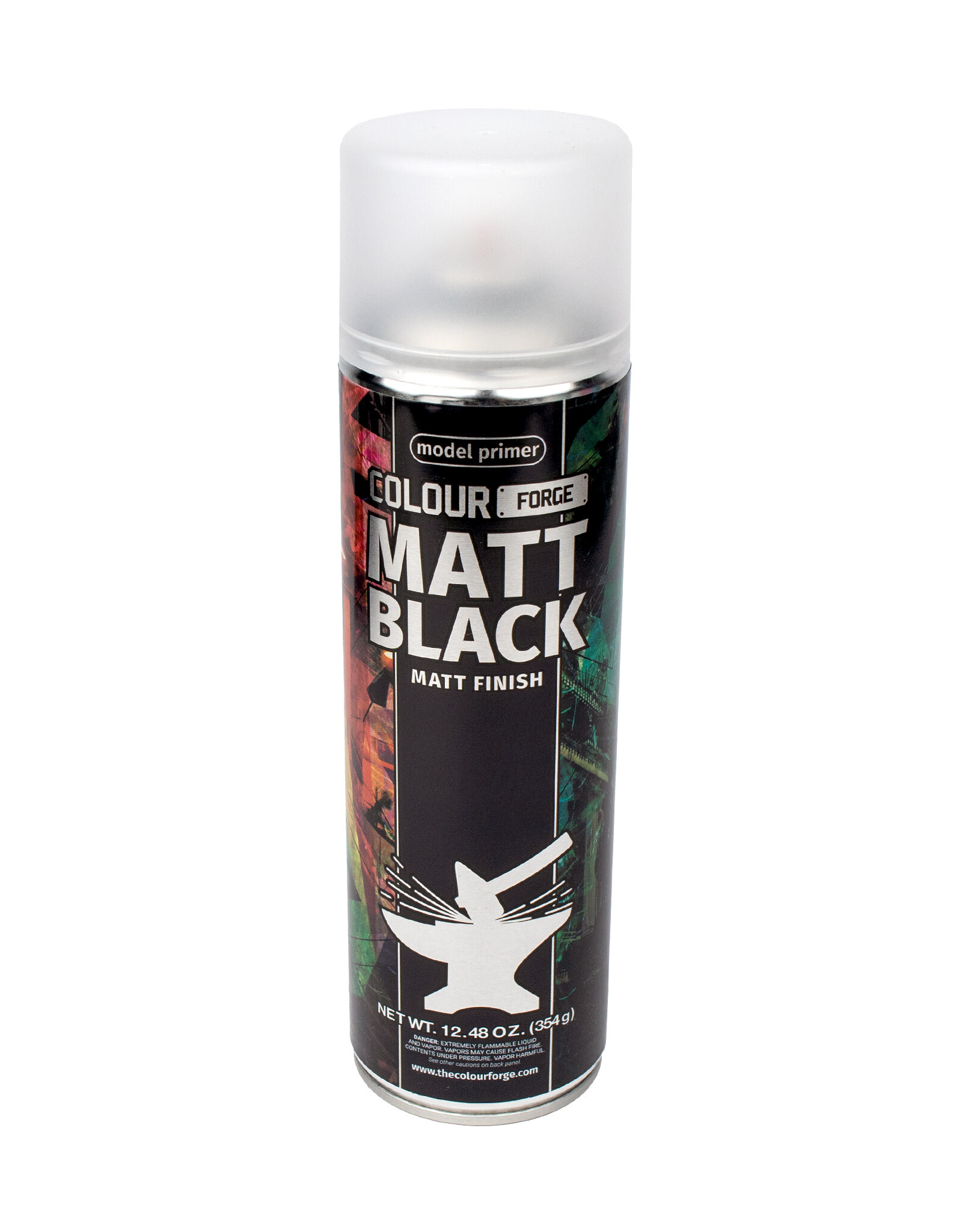 Colour Forge Spray: Matt Black (500ml)