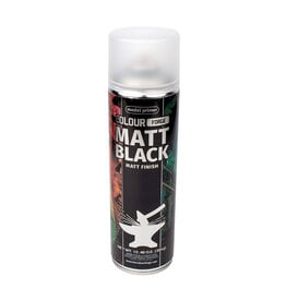 Colour Forge Spray: Matt Black (500ml)